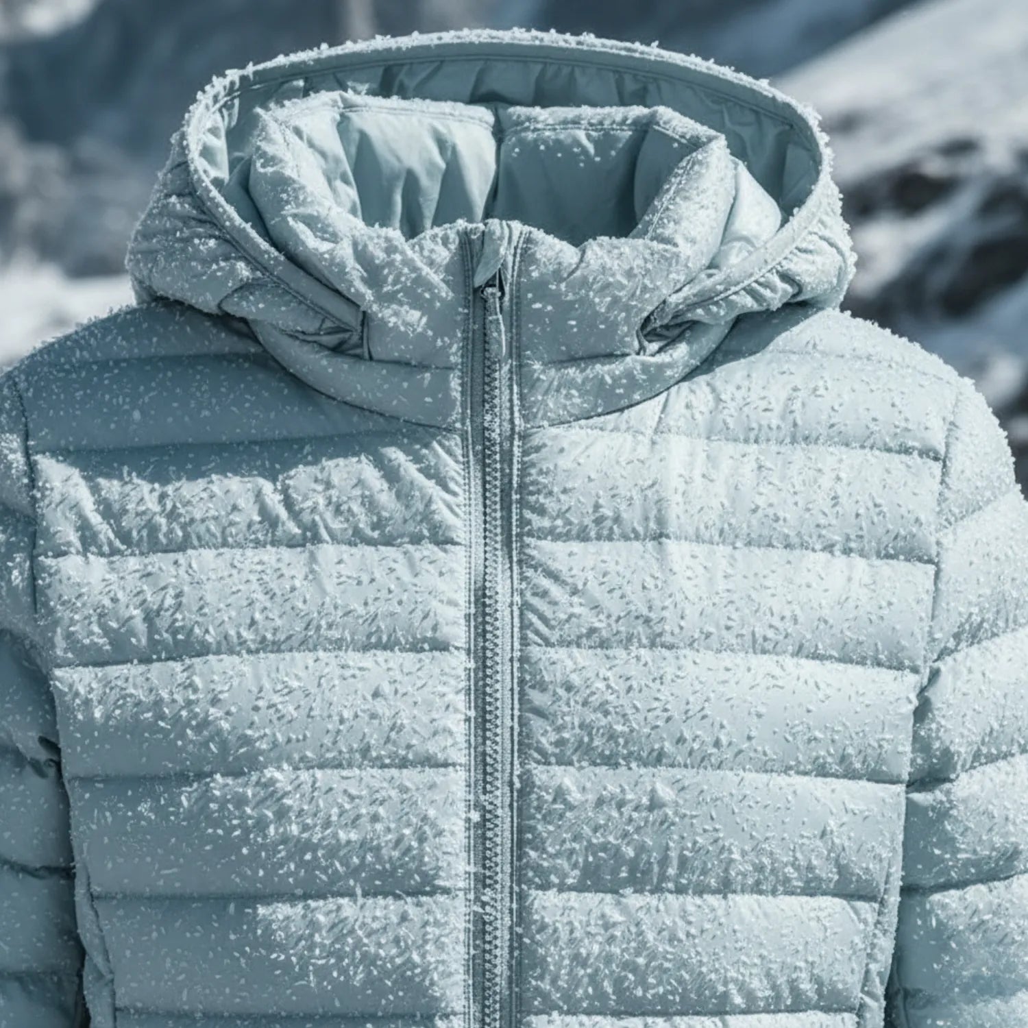 Damen-Warme Daunenjacke
