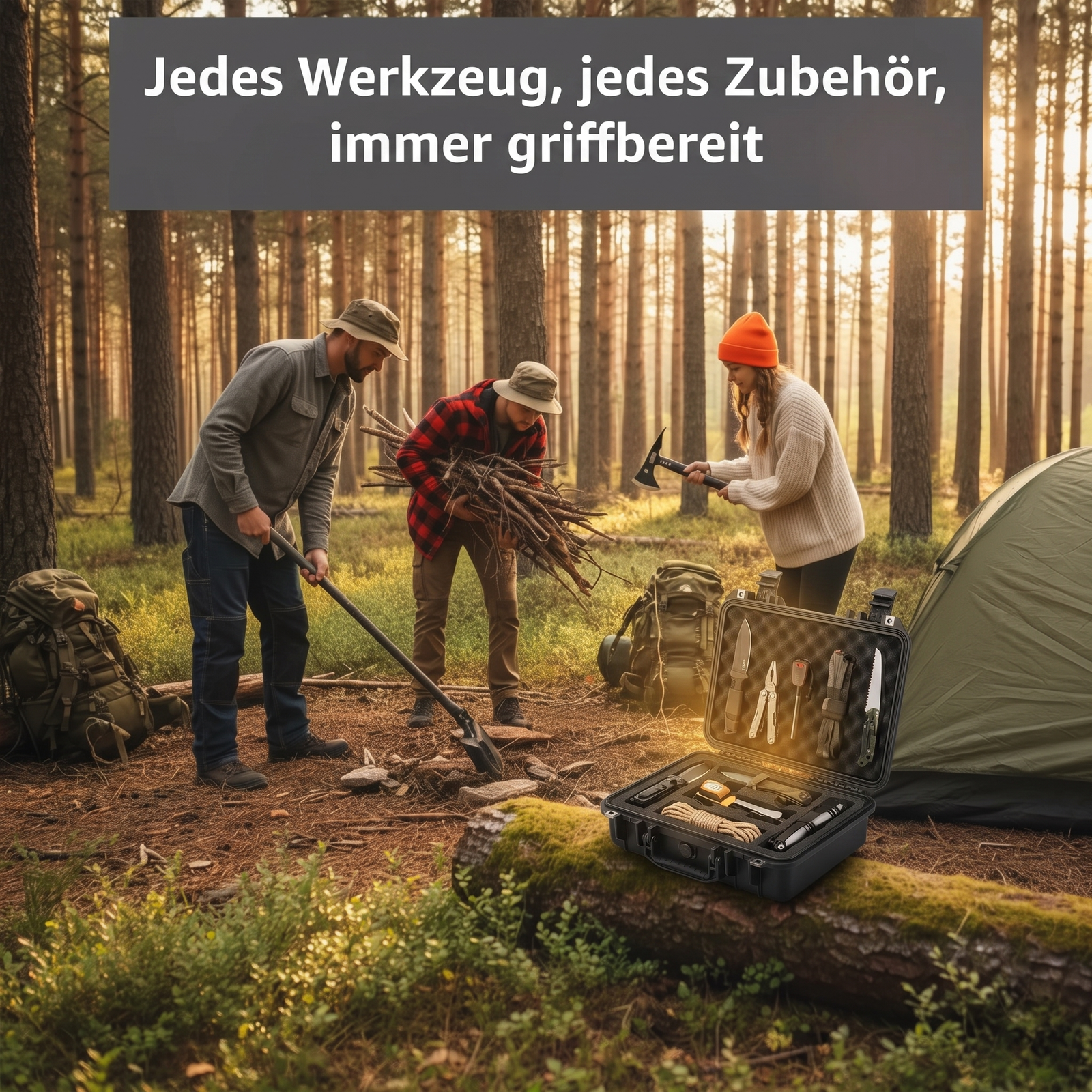 Trekking-Survival-Set komplett