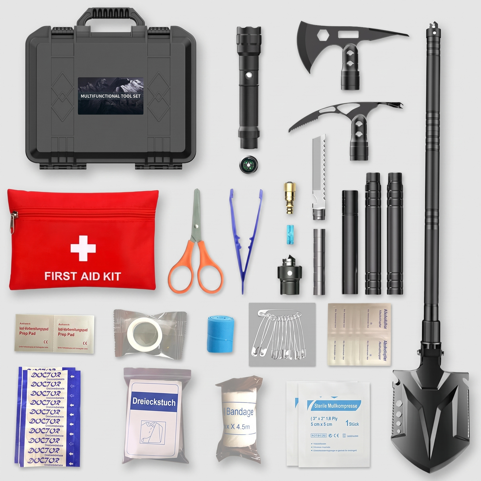 Trekking-Survival-Set komplett