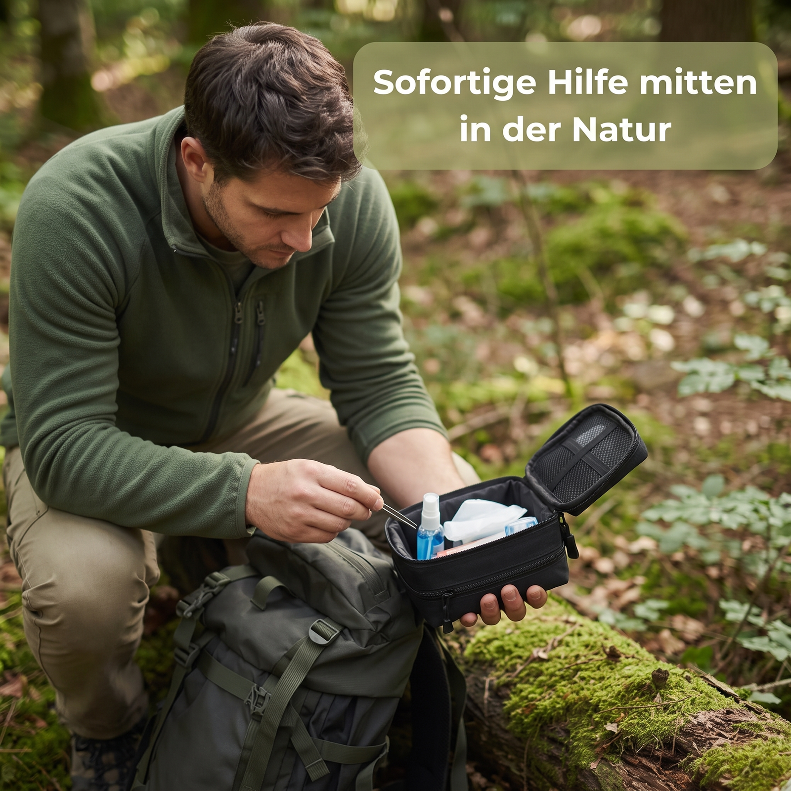 Sofortige Hilfe mitten in der Natur