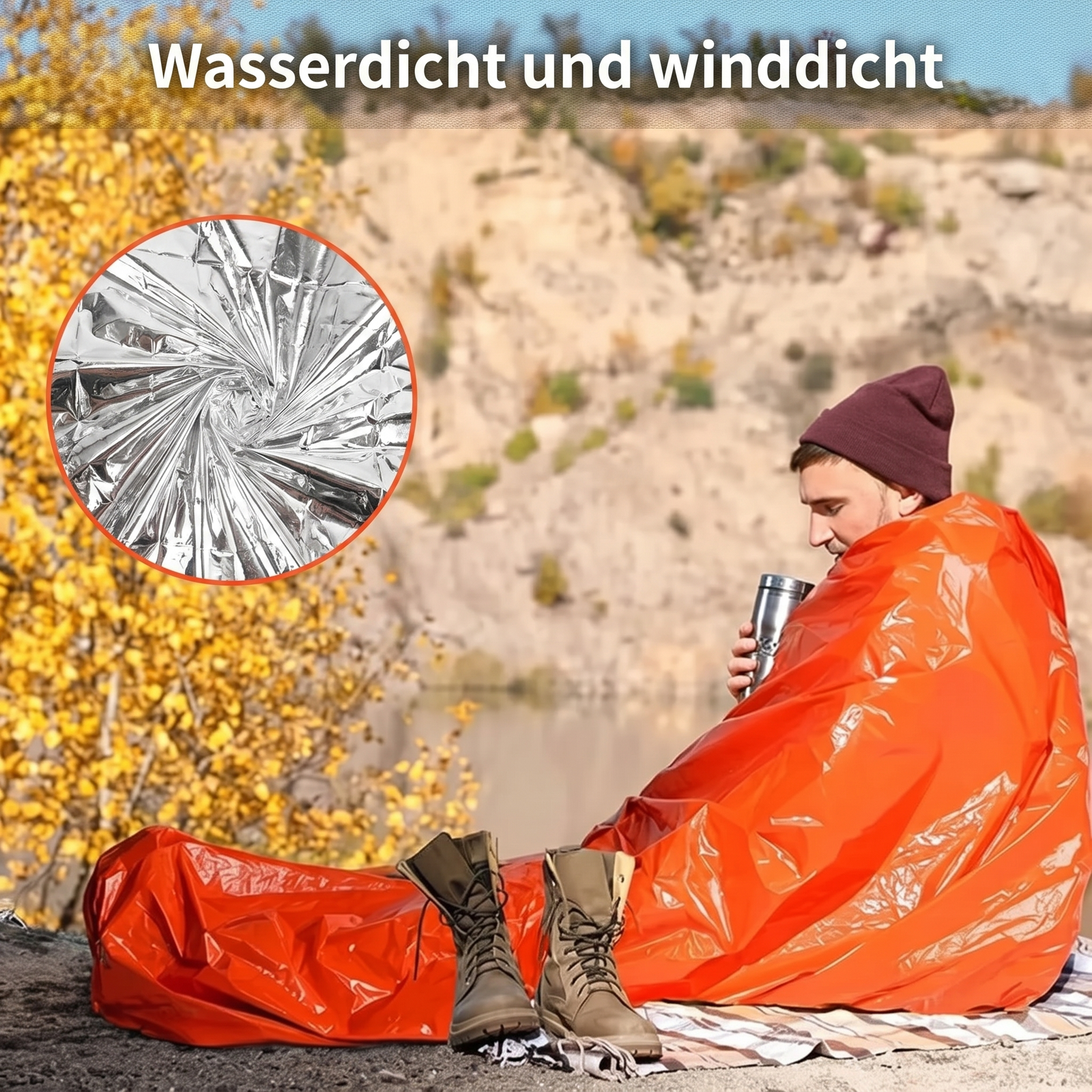 Wasserdicht und winddicht