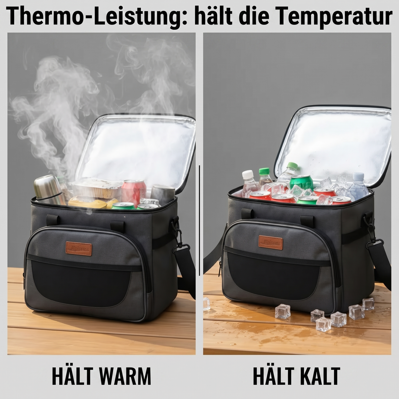 Thermo-Leistung: hält die Temperatur