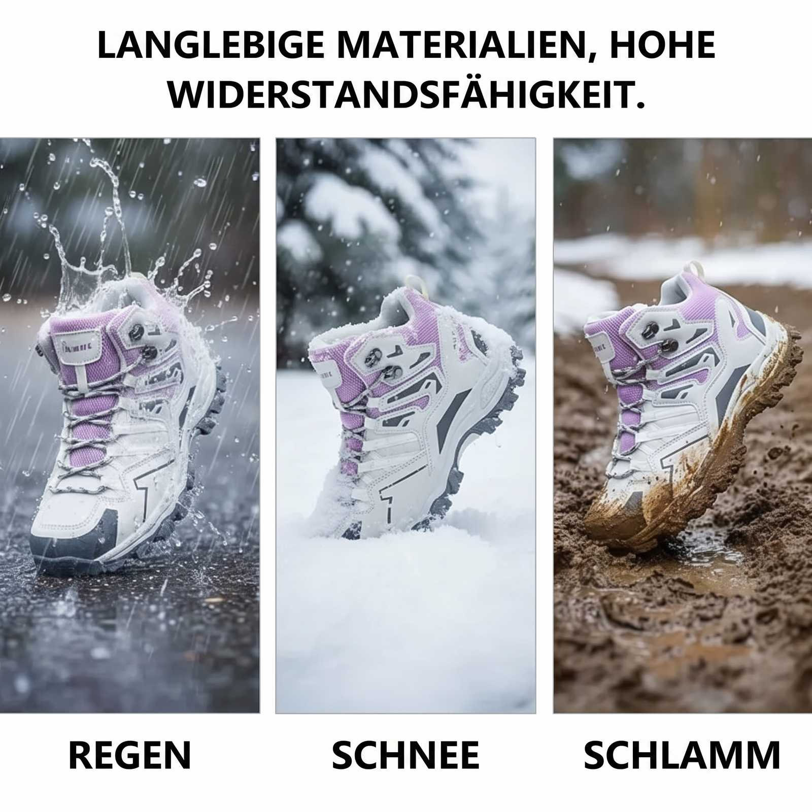 Langlebige Materialien, hohe Widerstandsfähigkeit