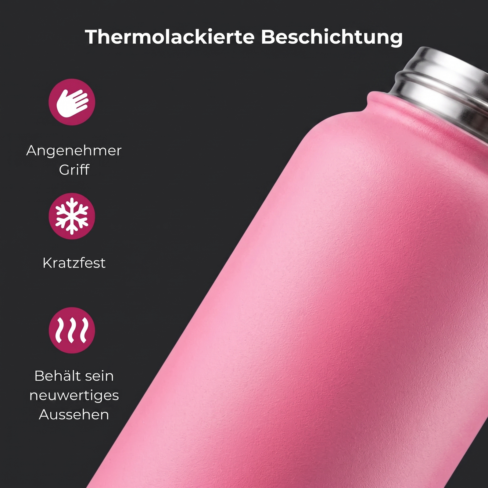 Thermoflasche fürs Bergwandern