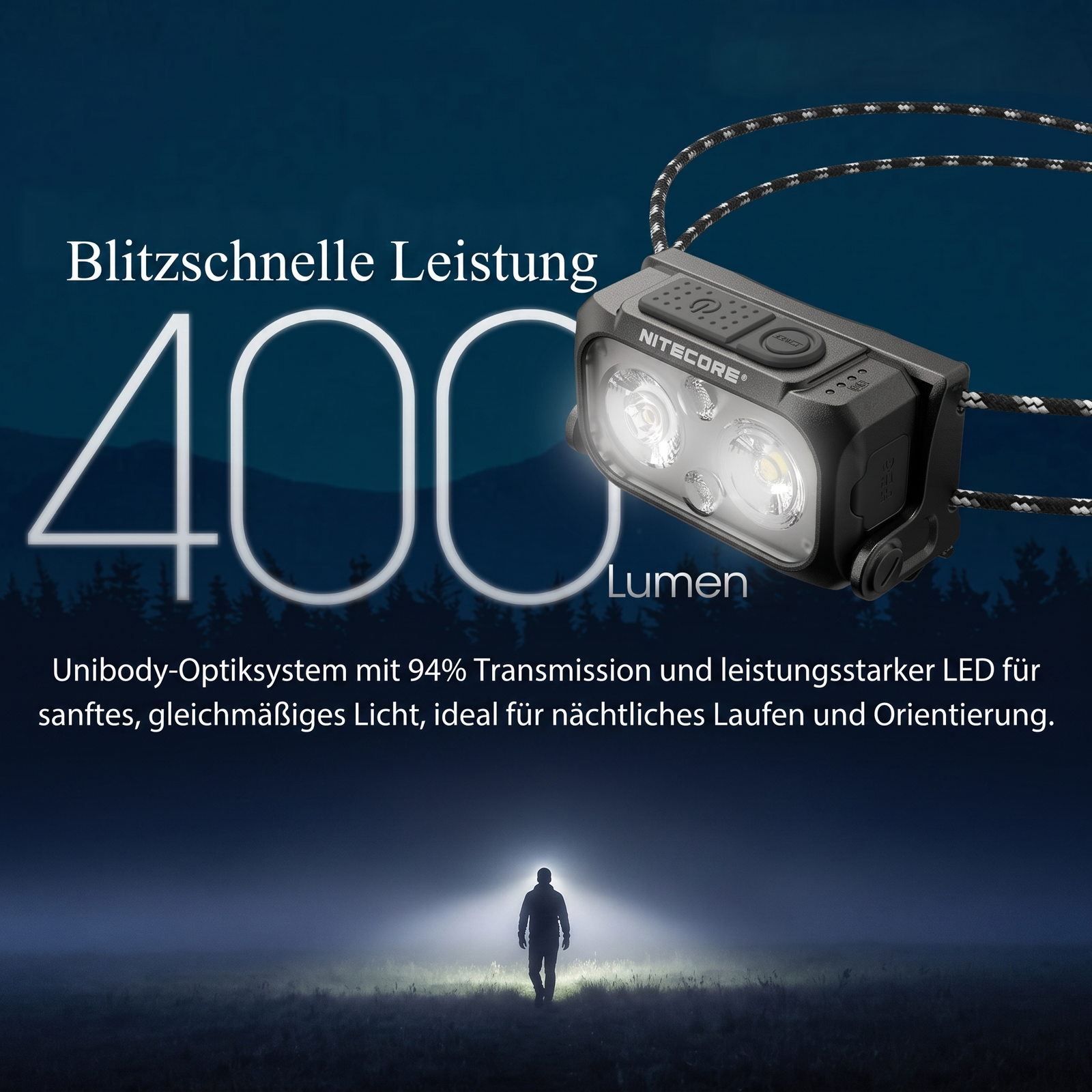 Stirnlampe fürs Wandern | Berggrat