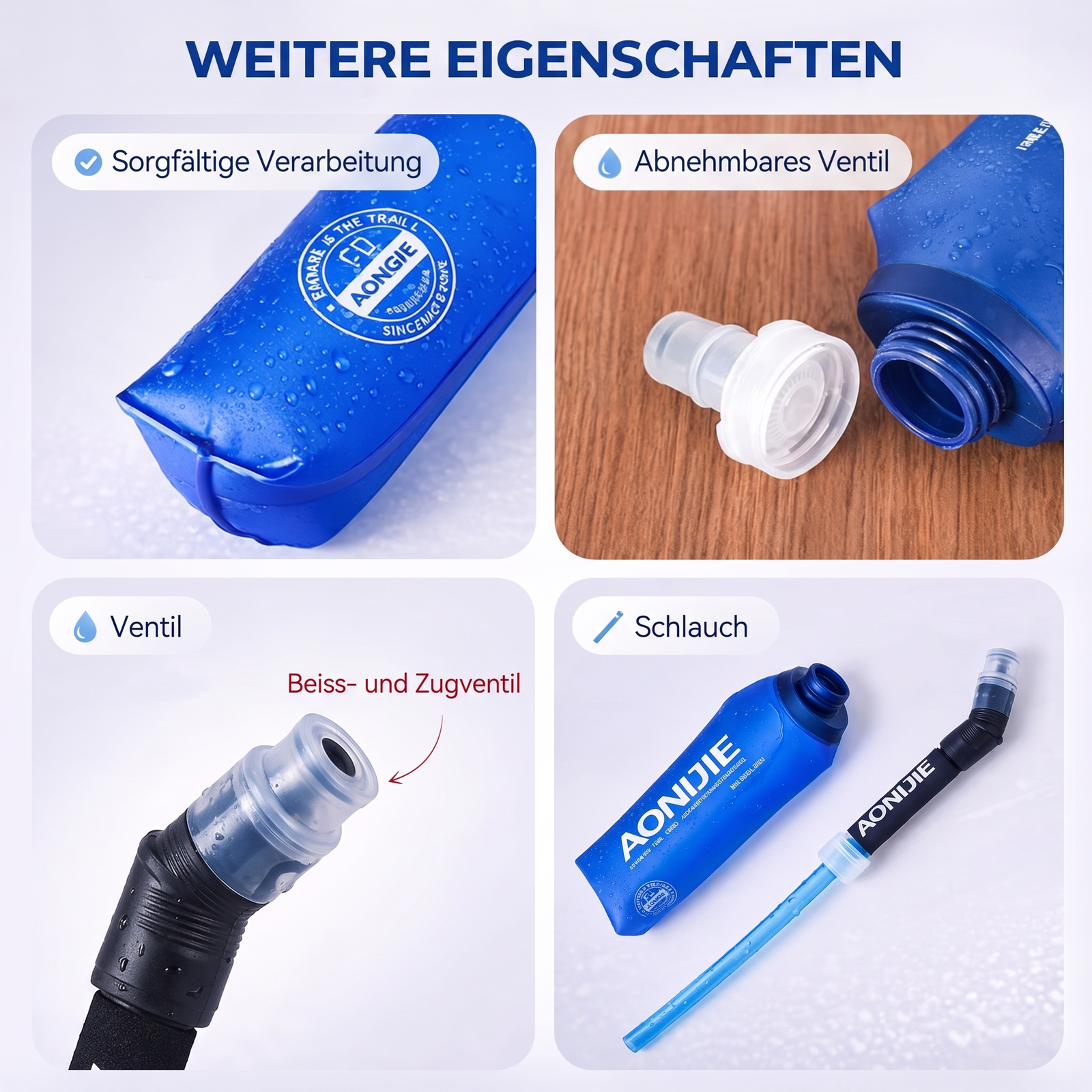 Lauf-Trinkflasche - Weitere Eigenschaften