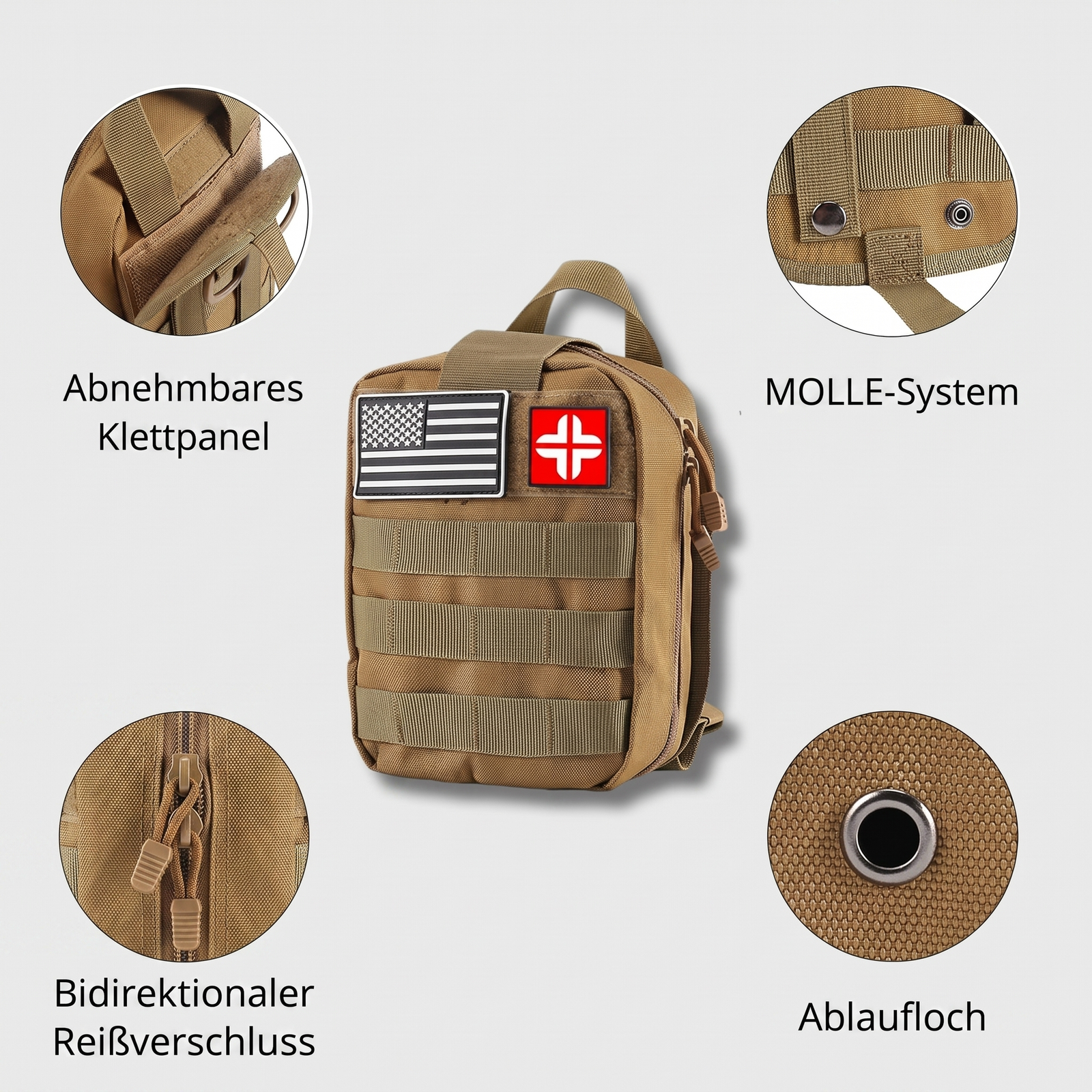 MOLLE-System Survival-Tasche