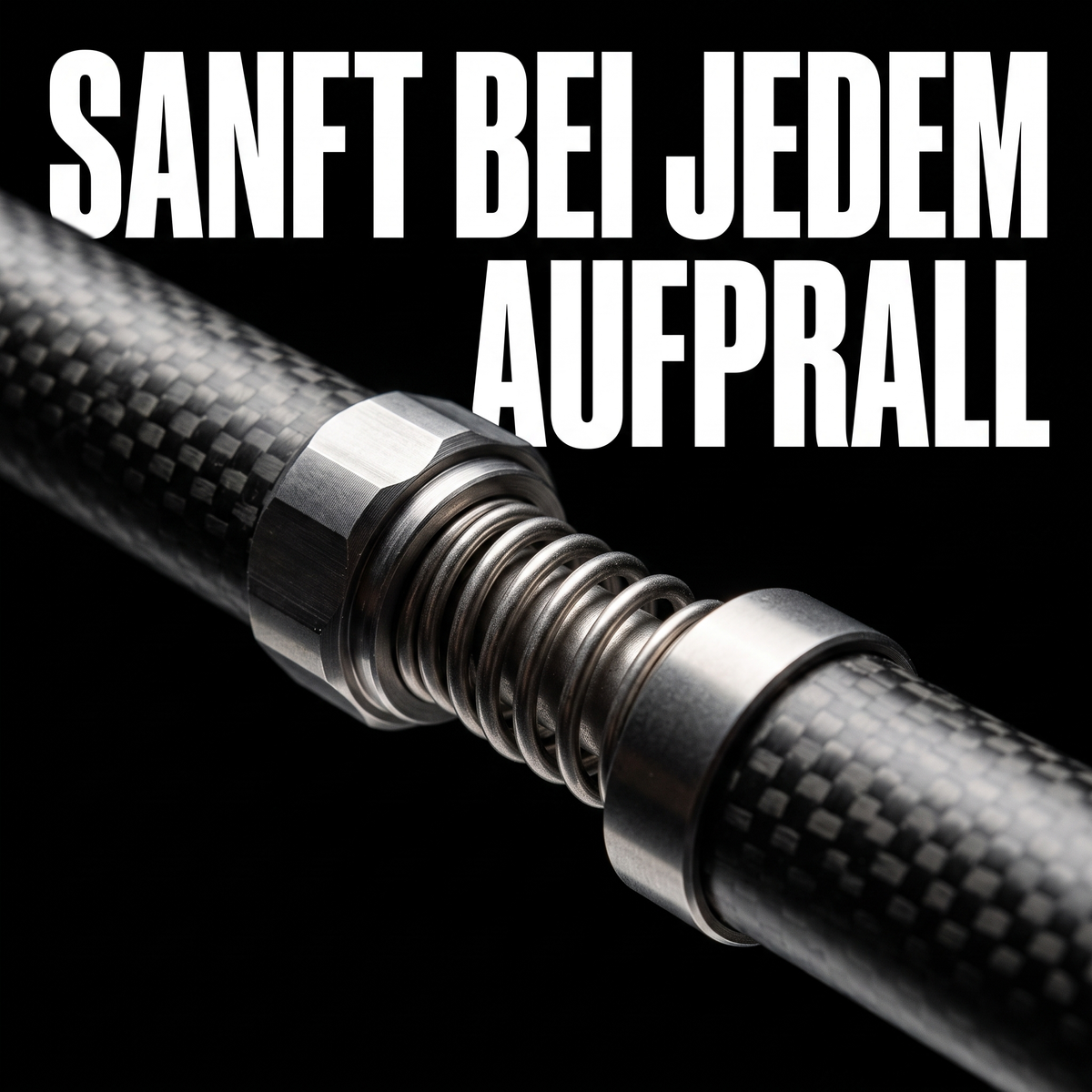 Carbon-Trekkingstock leicht - Sanft bei jedem Aufprall