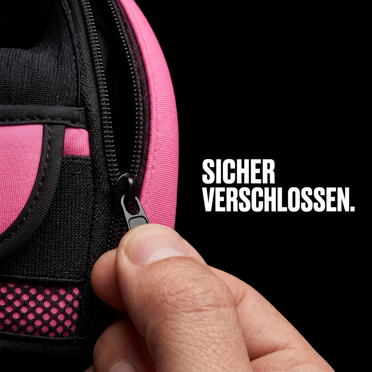 Trailgürtel mit Reißverschluss