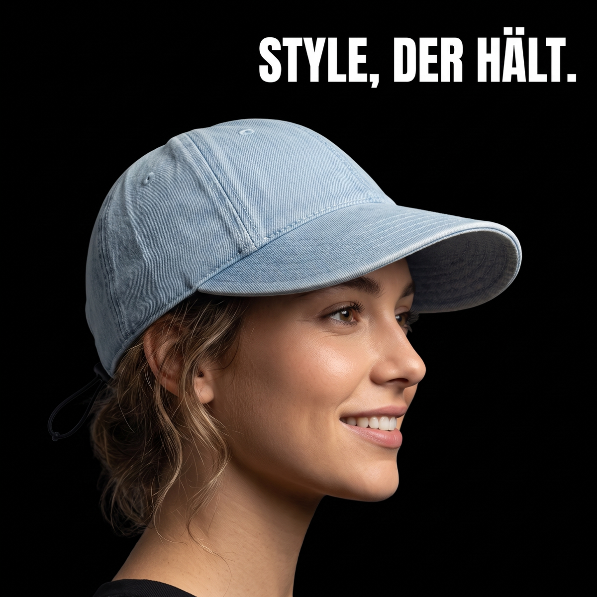 Wanderkappe Damen Denim