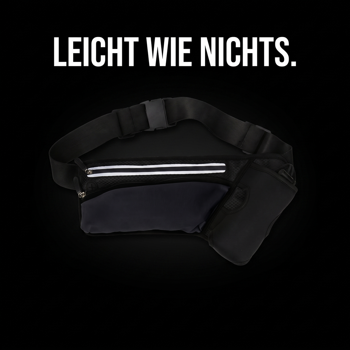 Unisex Trailgürtel mit Flasche | Berggrat