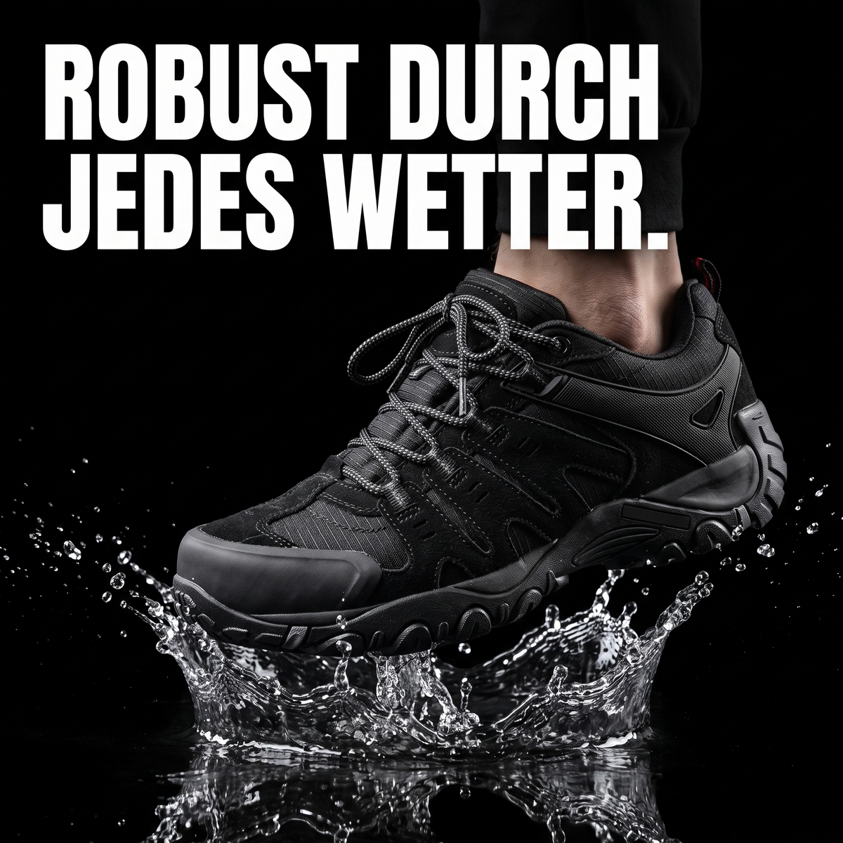 Wanderschuhe wasserdicht robust – ROBUST DURCH JEDES WETTER.