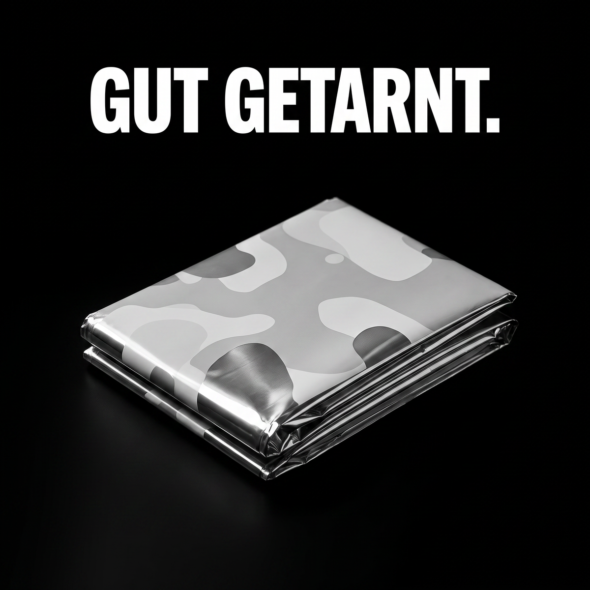 Rettungsdecke Camouflage – GUT GETARNT.