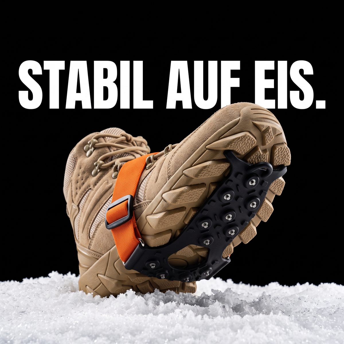 Wander-Spikes 7 Zacken – STABIL AUF EIS.