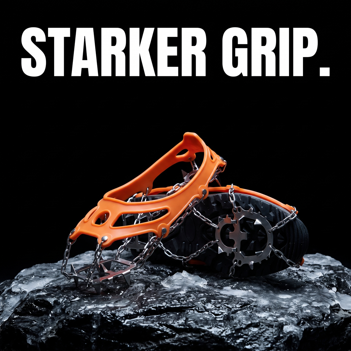 Schuh-Spikes gegen Eis & Schnee – STARKER GRIP.