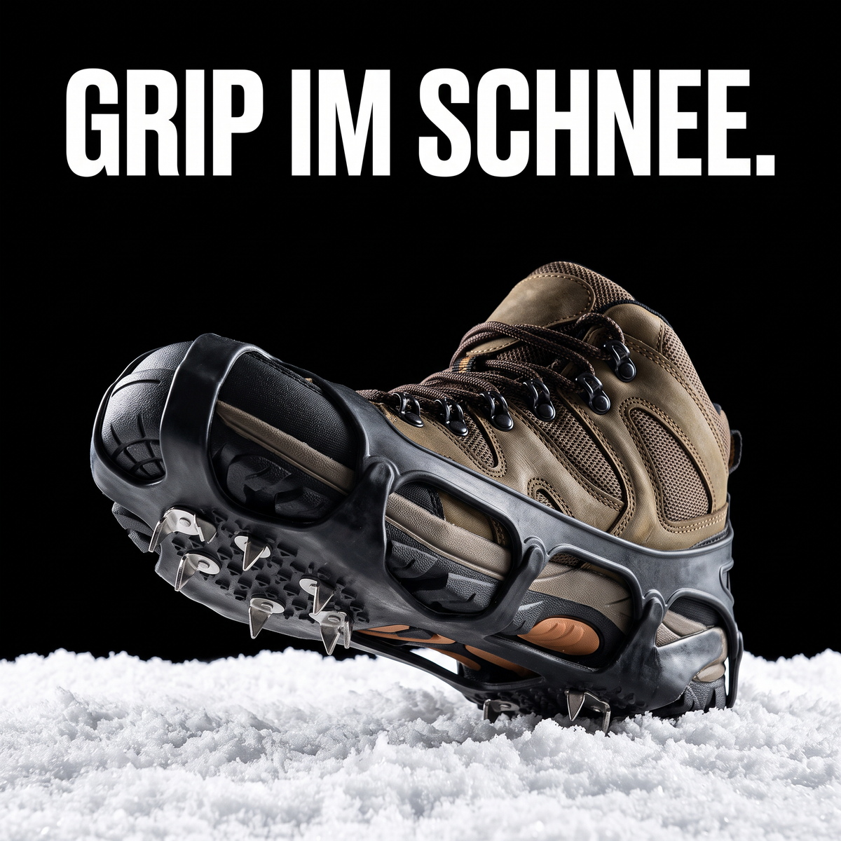 Wanderkrallen für Schnee – GRIP IM SCHNEE.