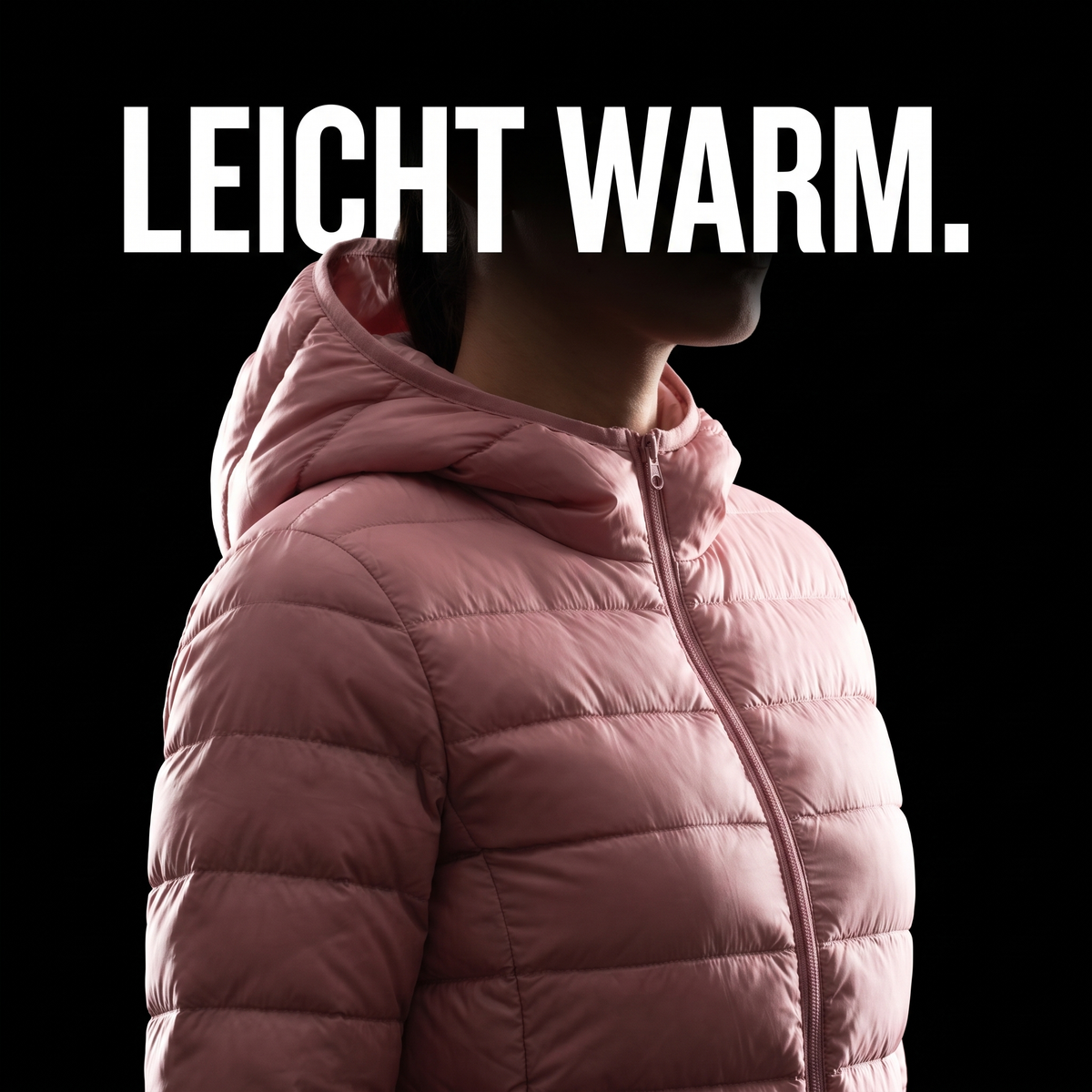 Damen-Daunenjacke komprimierbar – LEICHT WARM.