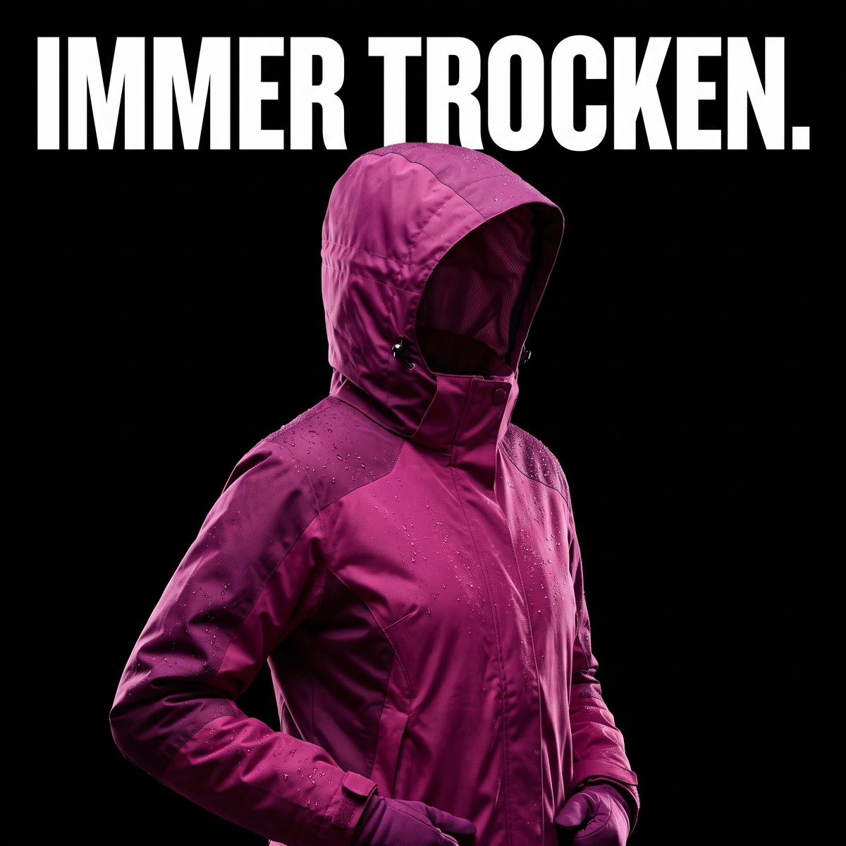 Wanderset wasserdicht mit Kapuze – IMMER TROCKEN.