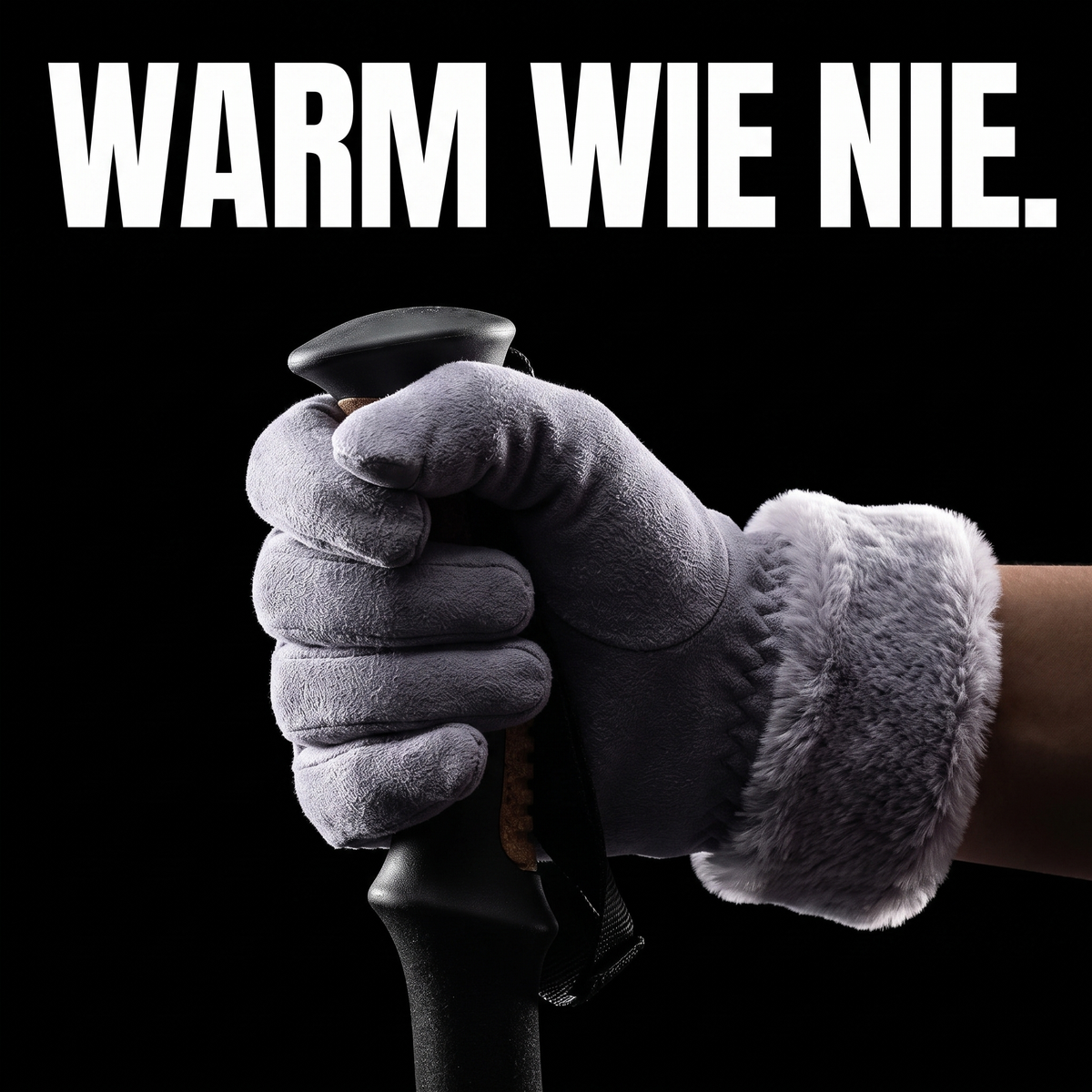 Beheizbare Handschuhe Fellfutter – WARM WIE NIE.