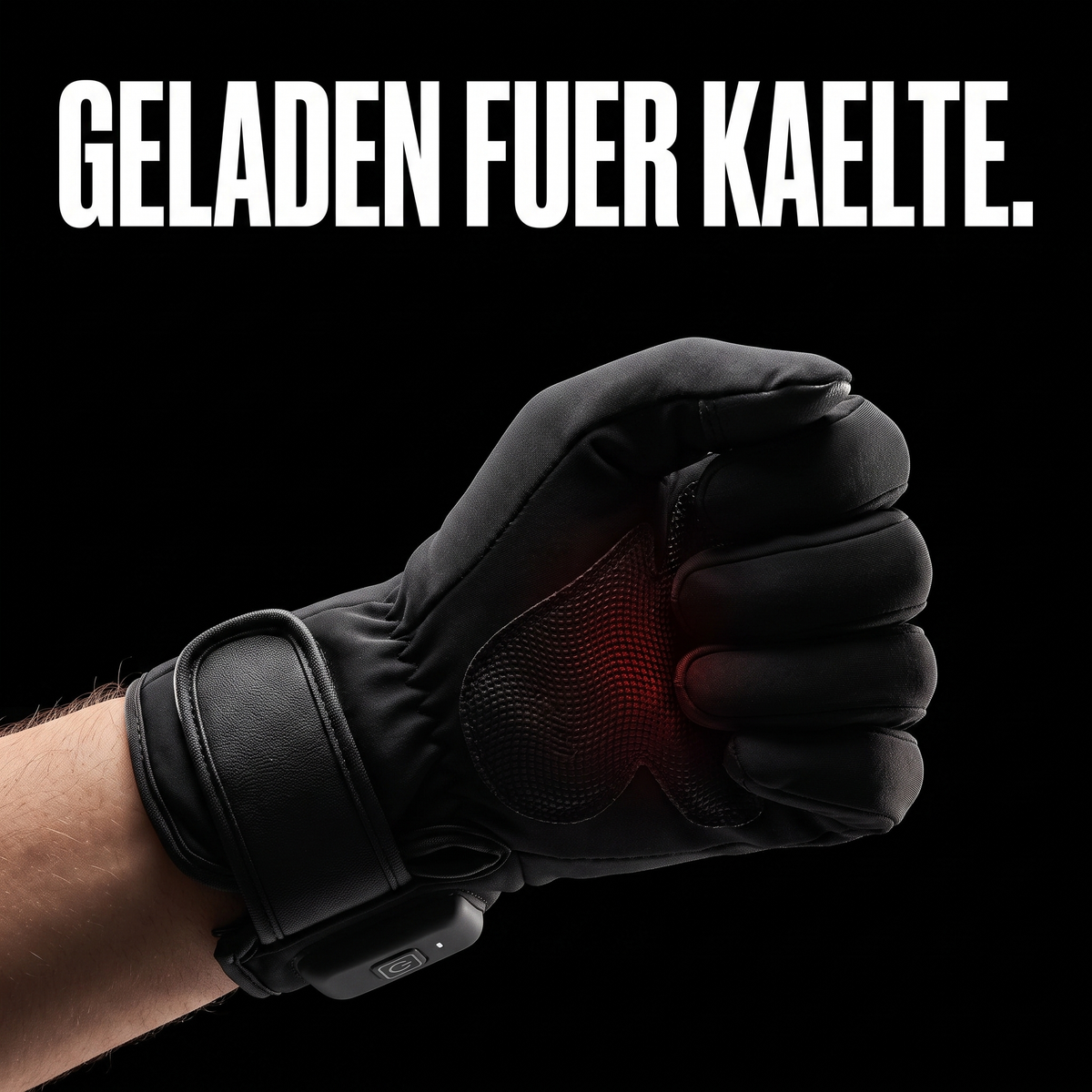 Beheizbare Handschuhe aufladbar – GELADEN FUER KAELTE.