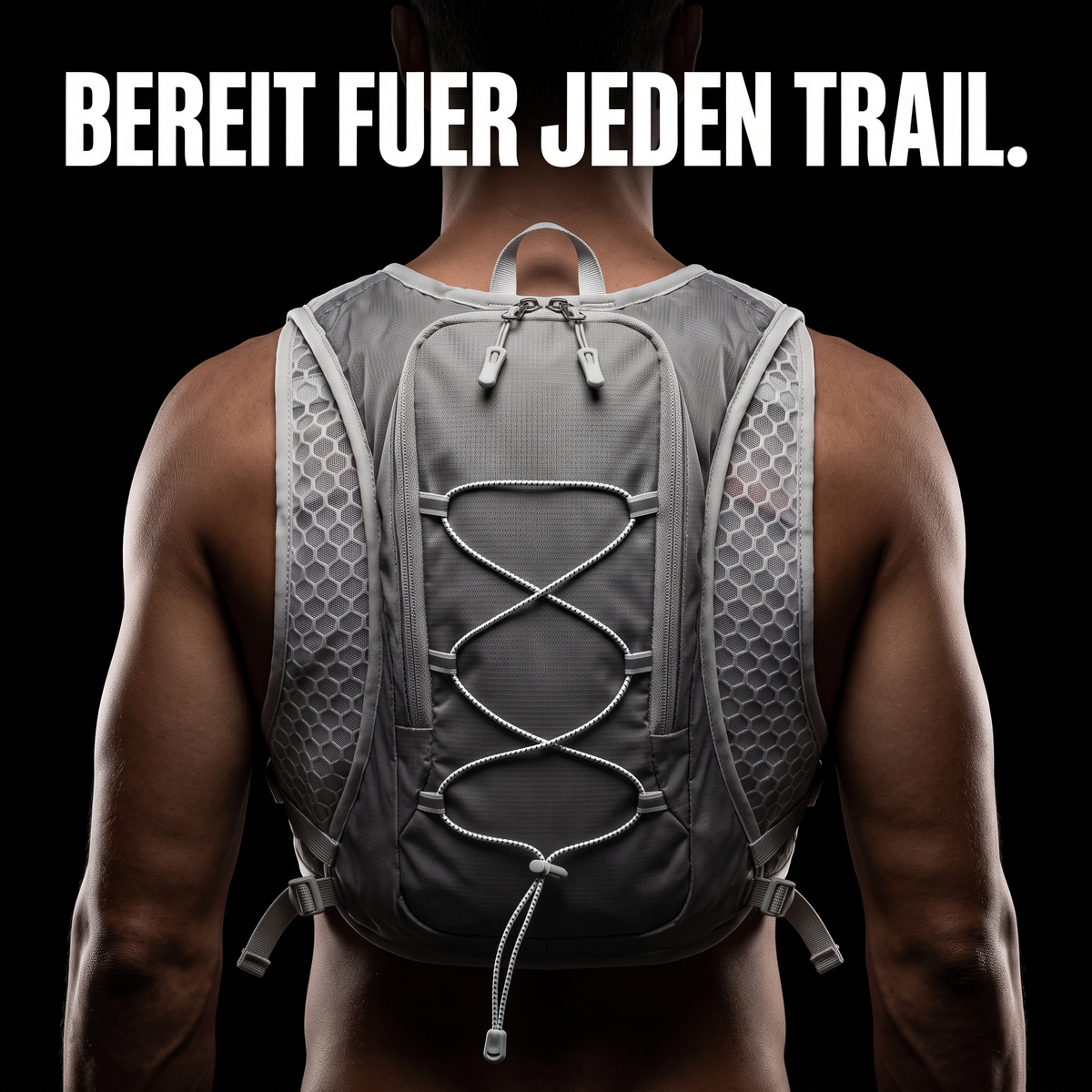 Unisex Trail-Laufweste – BEREIT FUER JEDEN TRAIL.