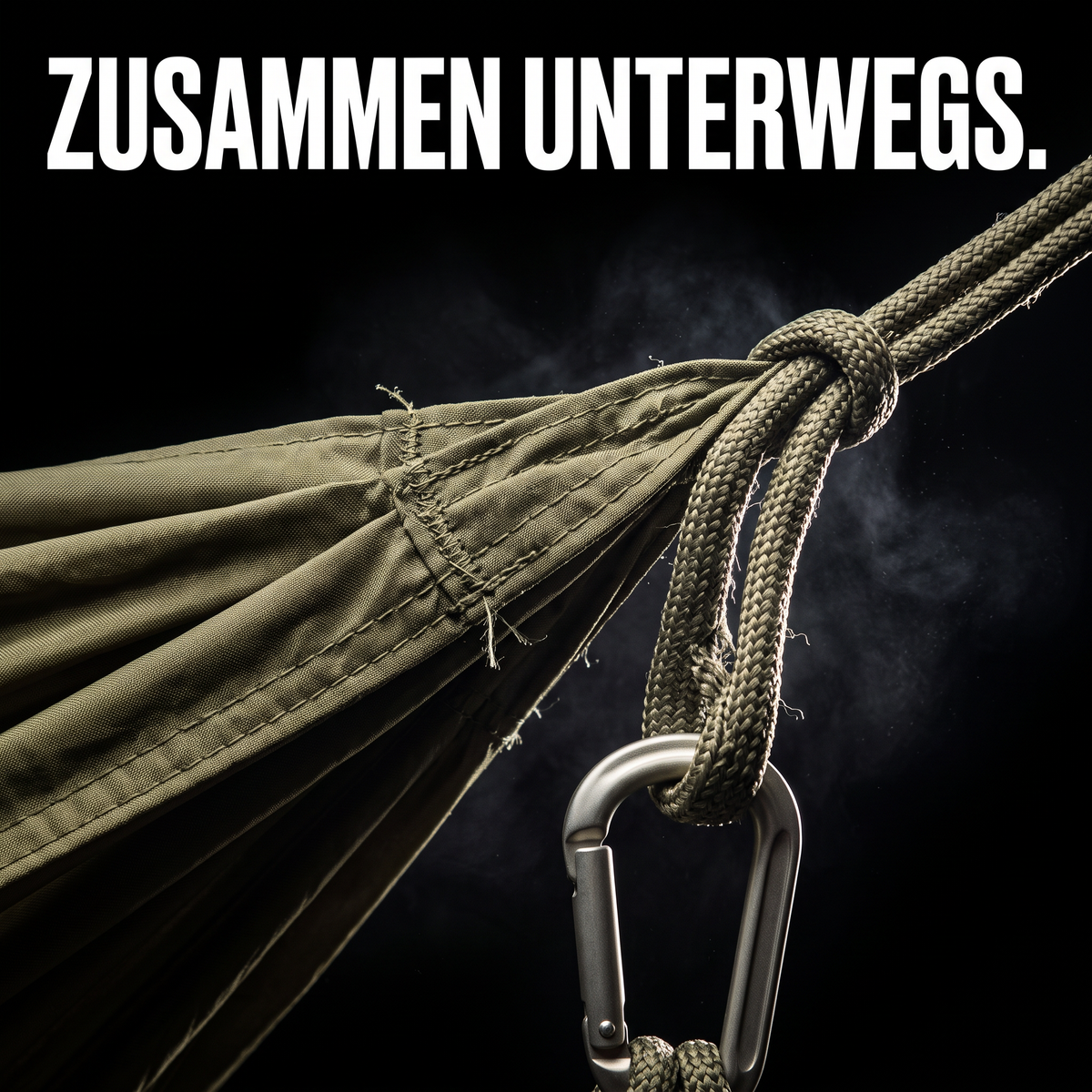 Trekking-Hängematte für 2 Personen – ZUSAMMEN UNTERWEGS.