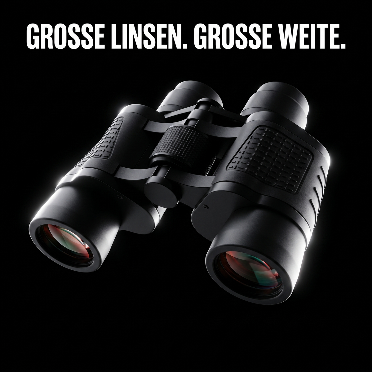 Fernglas 80x80 HD fürs Wandern – Grosse Linsen. Grosse Weite.