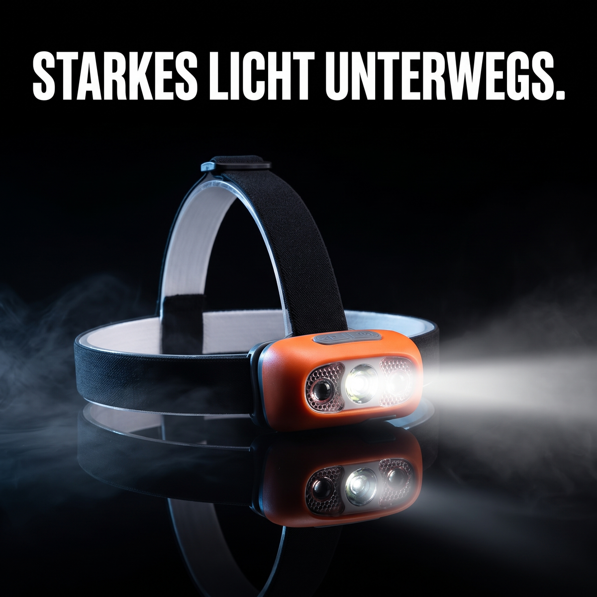 Starke Stirnlampe fürs Wandern – Starkes Licht unterwegs.