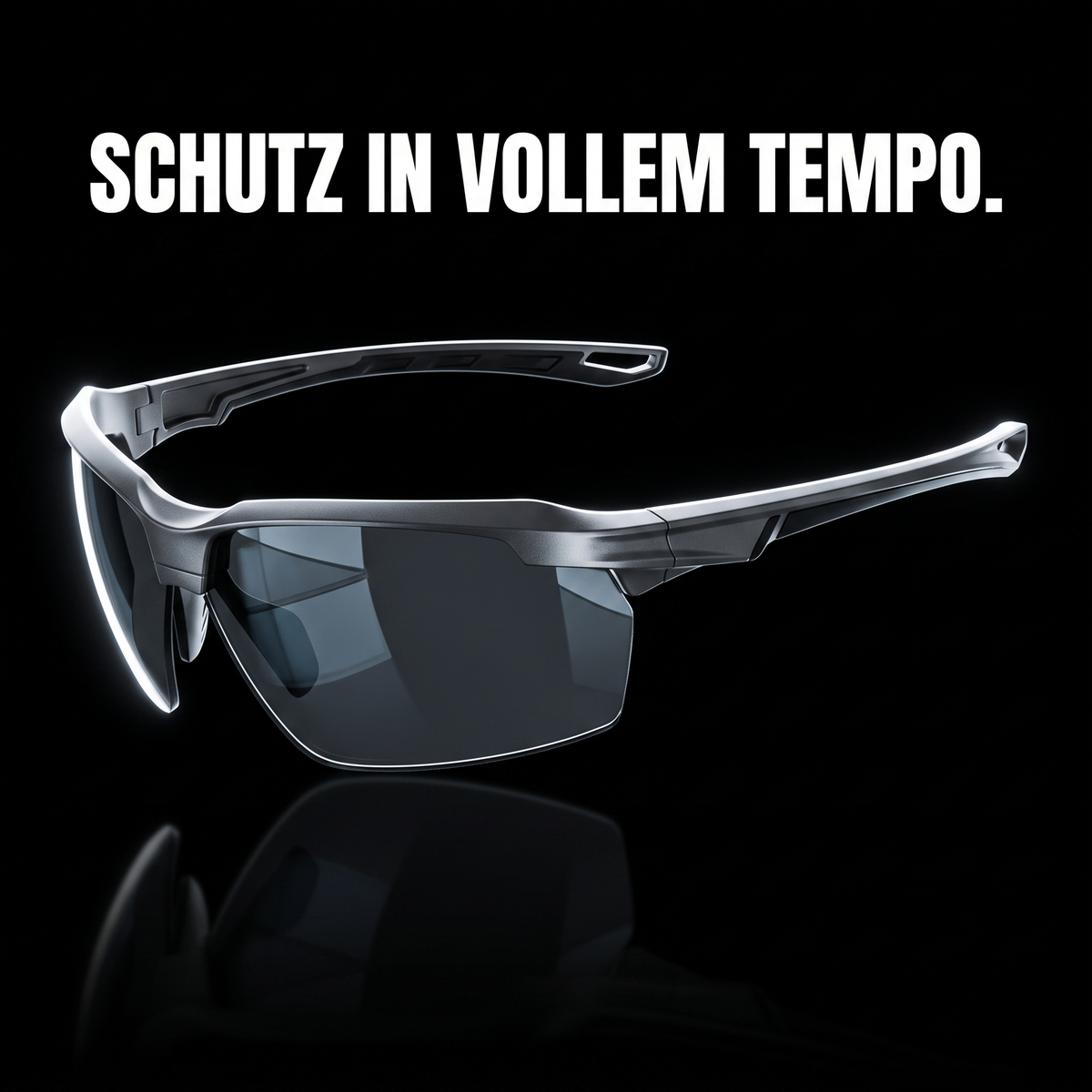 Sport-Sonnenbrille hoher Schutz – SCHUTZ IN VOLLEM TEMPO.
