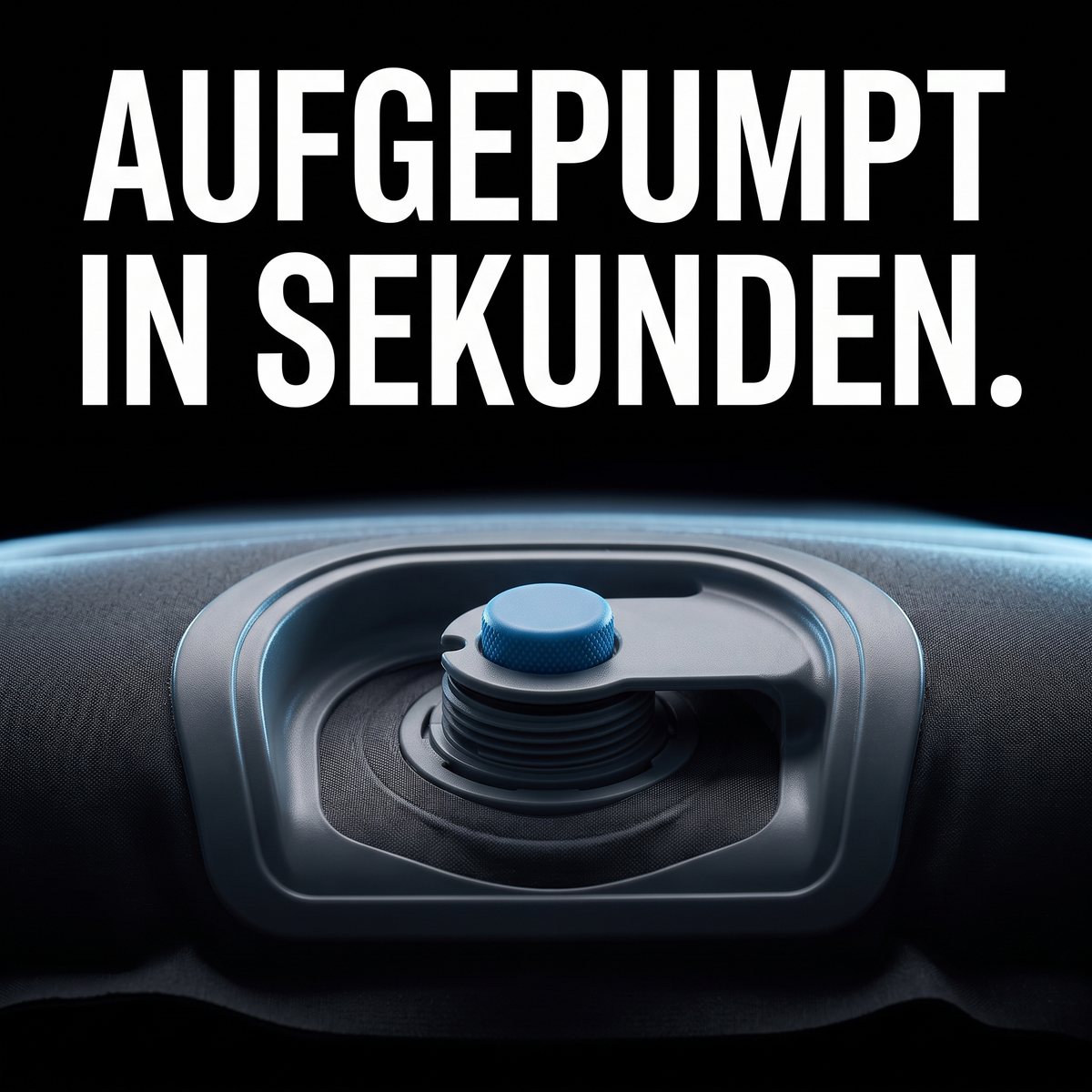 Aufblasbare Matratze mit Pumpe – AUFGEPUMPT IN SEKUNDEN.