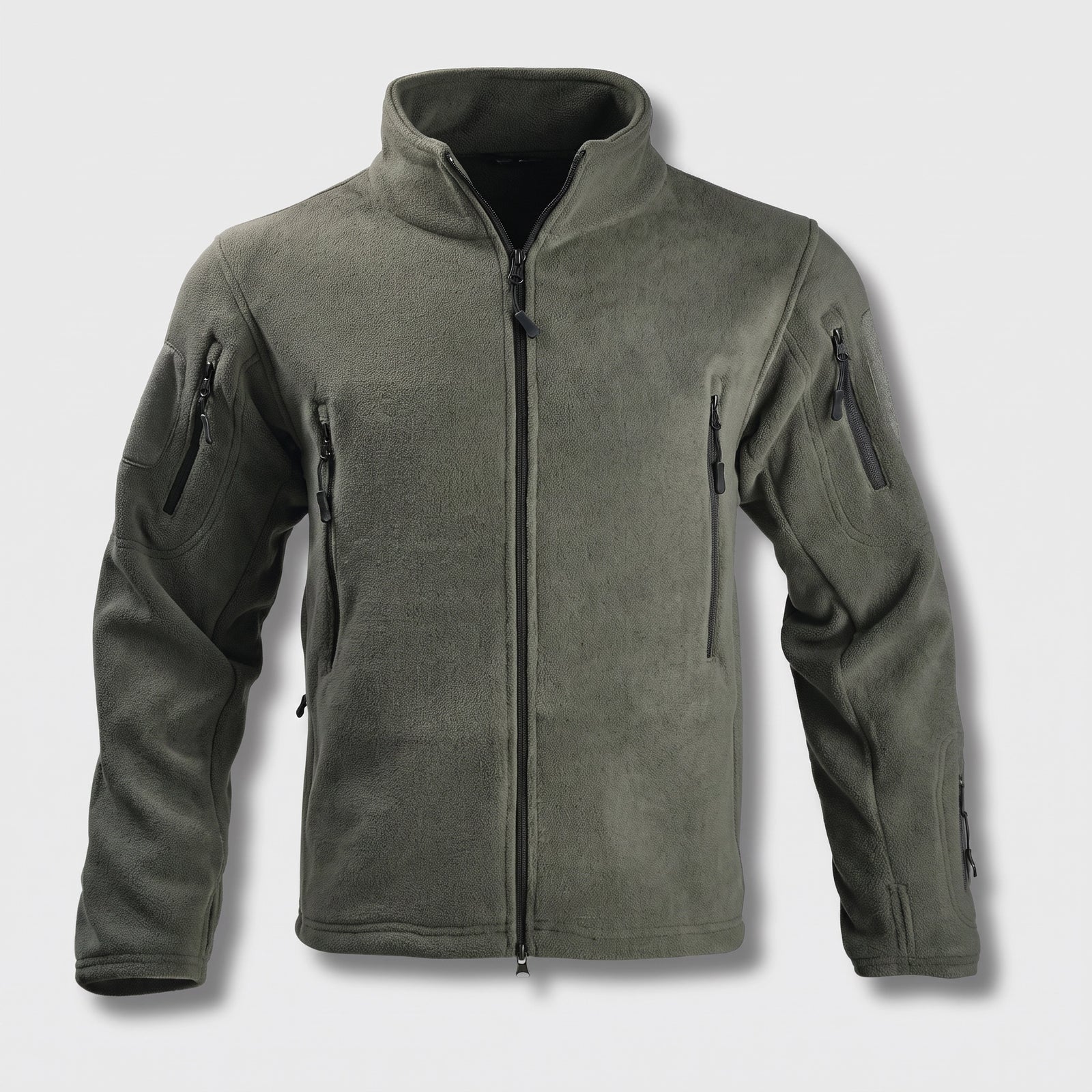 Herren Fleecejacke mit Zipper | Berggrat
