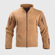 Herren Fleecejacke mit Zipper | Berggrat