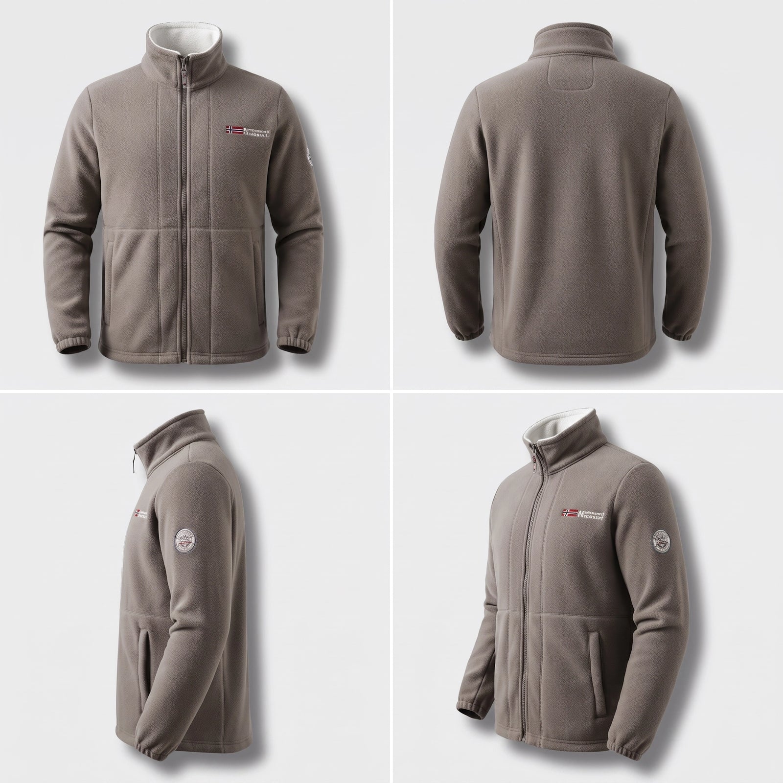 Herren-Warme Fleecejacke
