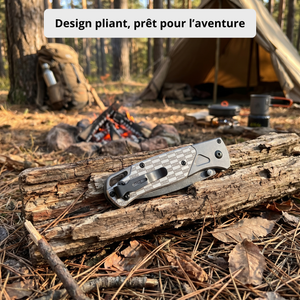 Klappbares EDC-Messer aus Aluminium