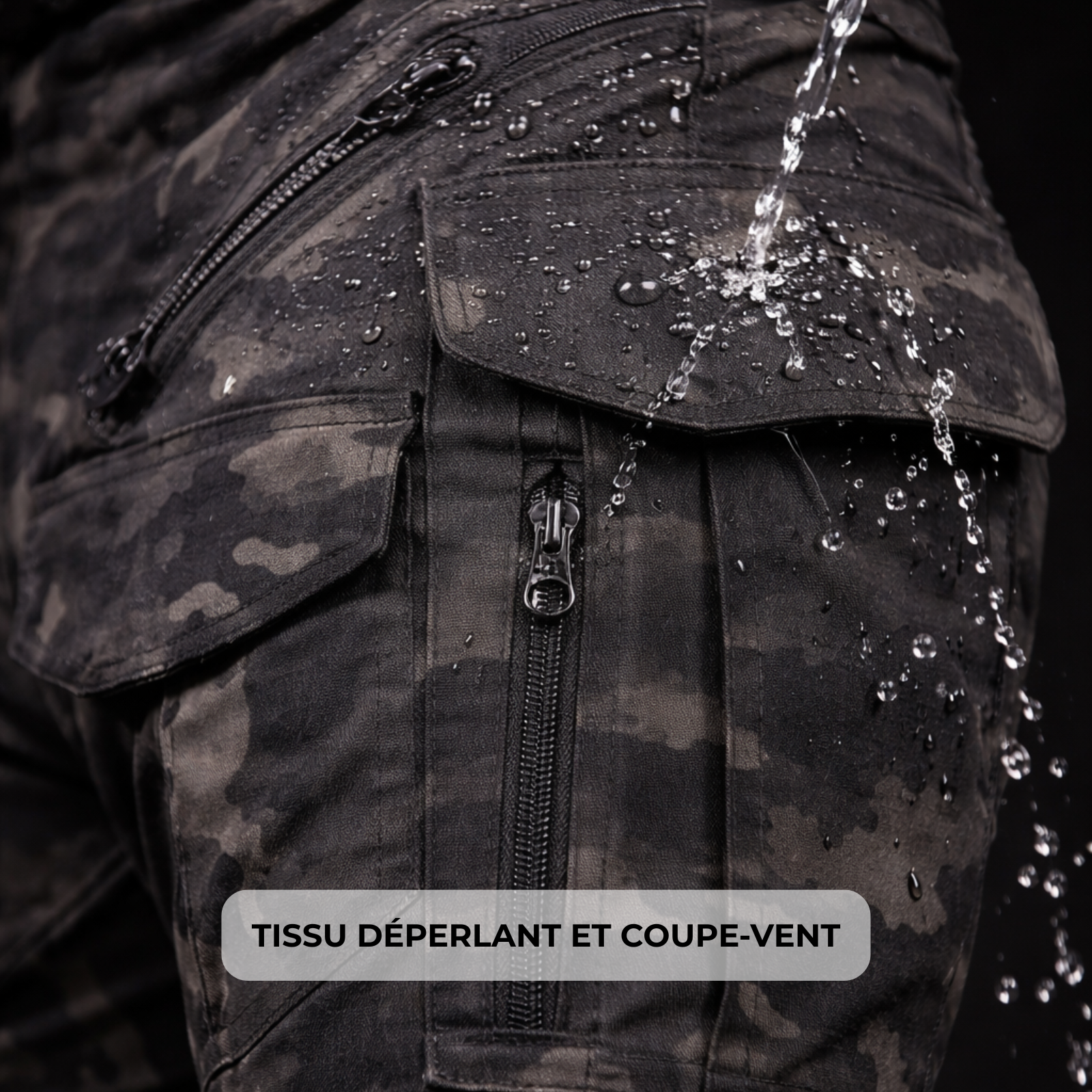 Taktische Camouflage-Trekkinghose