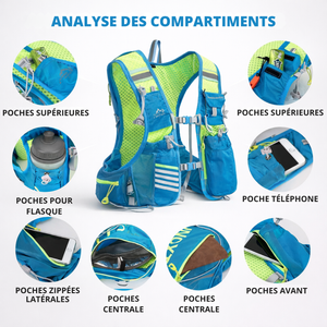 Trinkrucksack-Weste 8 L