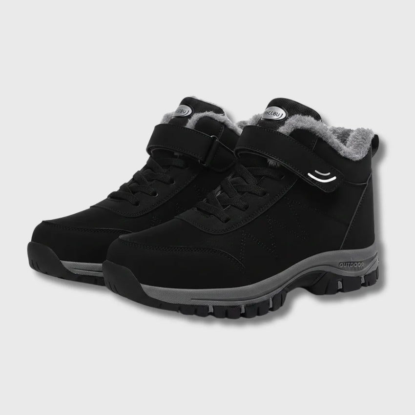 Damen Après-Ski-Stiefel Fellfutter