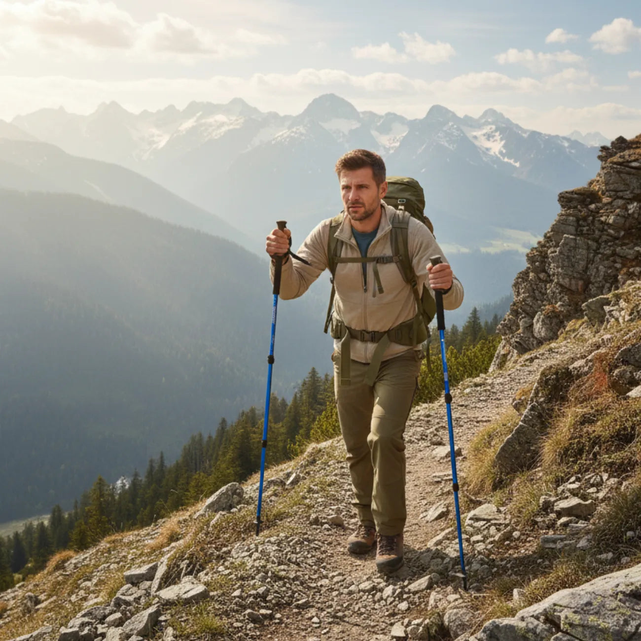 Ultraleichte Trekkingstöcke | Berggrat