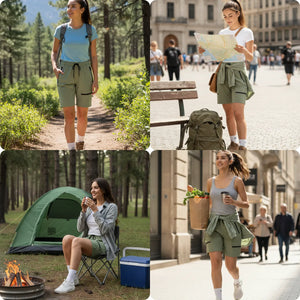 Wander-Bermudashorts für Damen