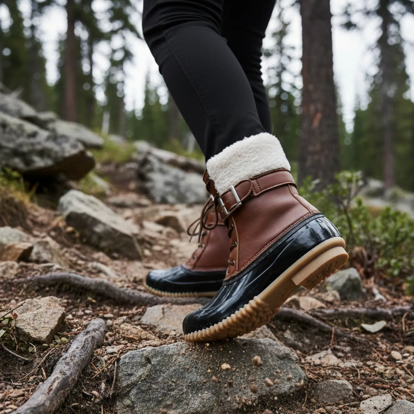 Damen Après-Ski-Stiefel warm