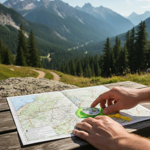 Orientierungskompass fürs Camping