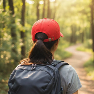Sportcap für Damen mit gebogenem Schirm