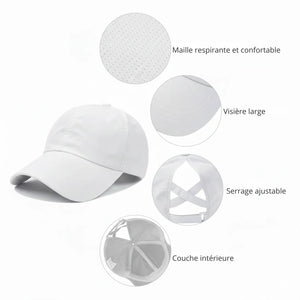 Golfcap für Damen mit Sonnenschutz