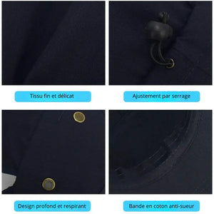 Wandercap für Damen mit Nackenschutz