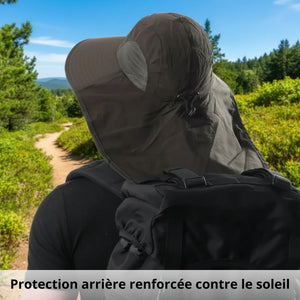 Sonnenschutz-Hut für Herren mit Nackenschutz