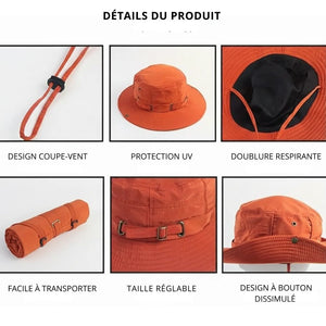 Wasserdichter Trekkinghut mit UV-Schutz