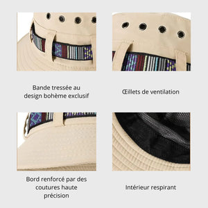 Abenteuerhut im Boho-Stil