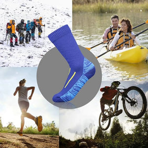 Wasserdichte Wandersocken hoch | Berggrat