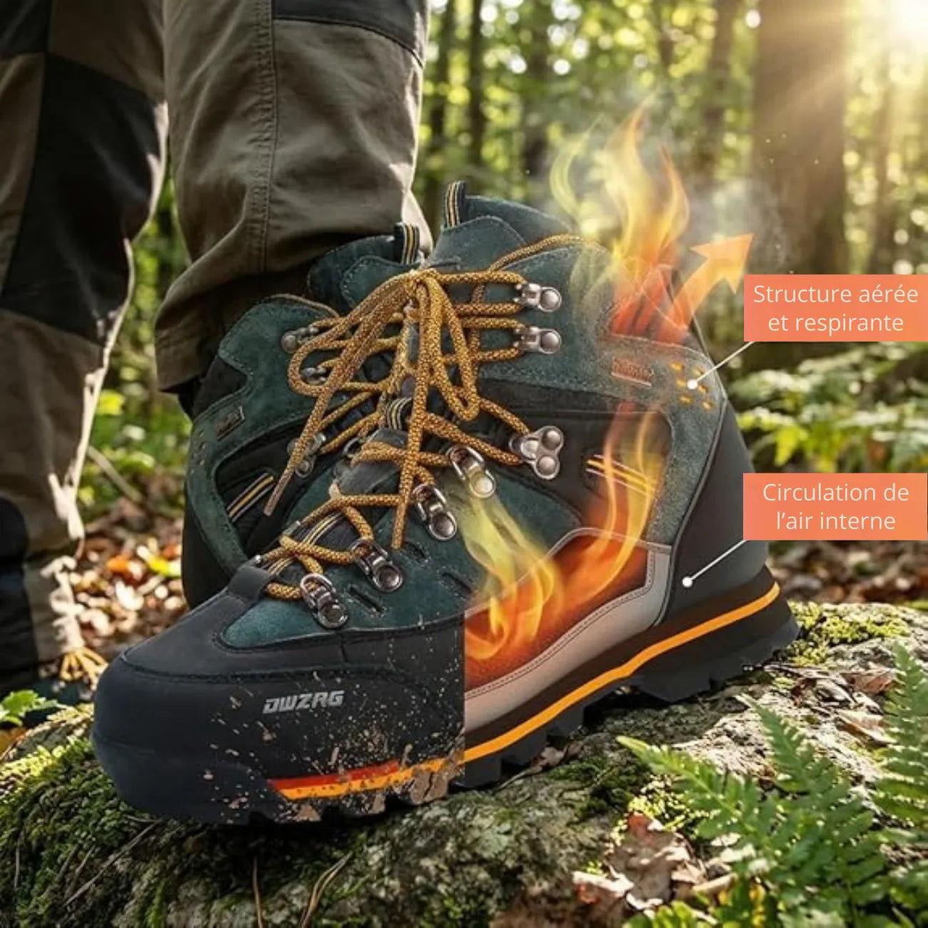 Wasserdichte Wanderschuhe für Herren