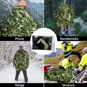 Rettungsdecke Camouflage